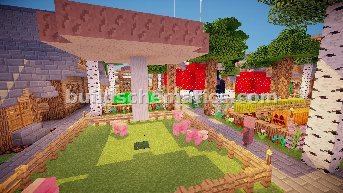 Compact Village With All Spawners — view 3
