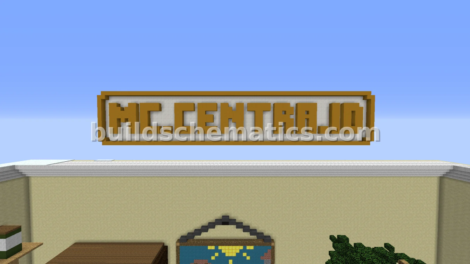 Centra Network Pixel Art Landmark
