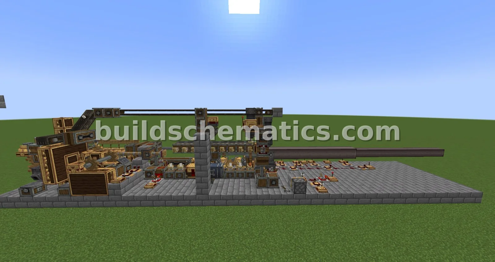 Automated Cannon and Farm — view 2
