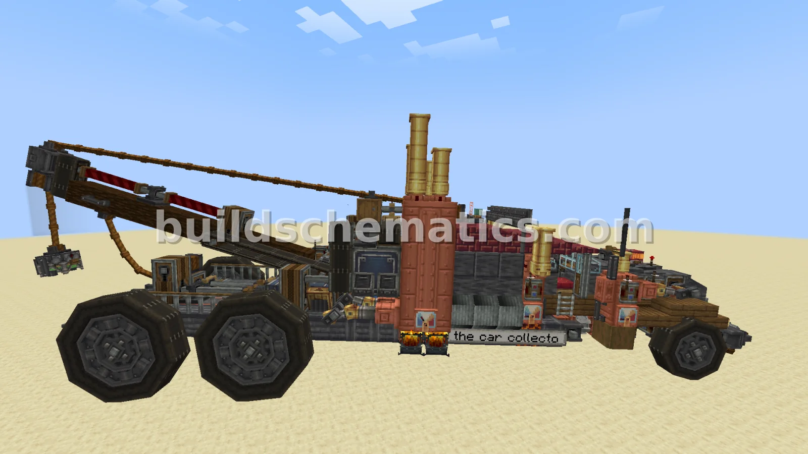 Automobile Display Structure — view 3