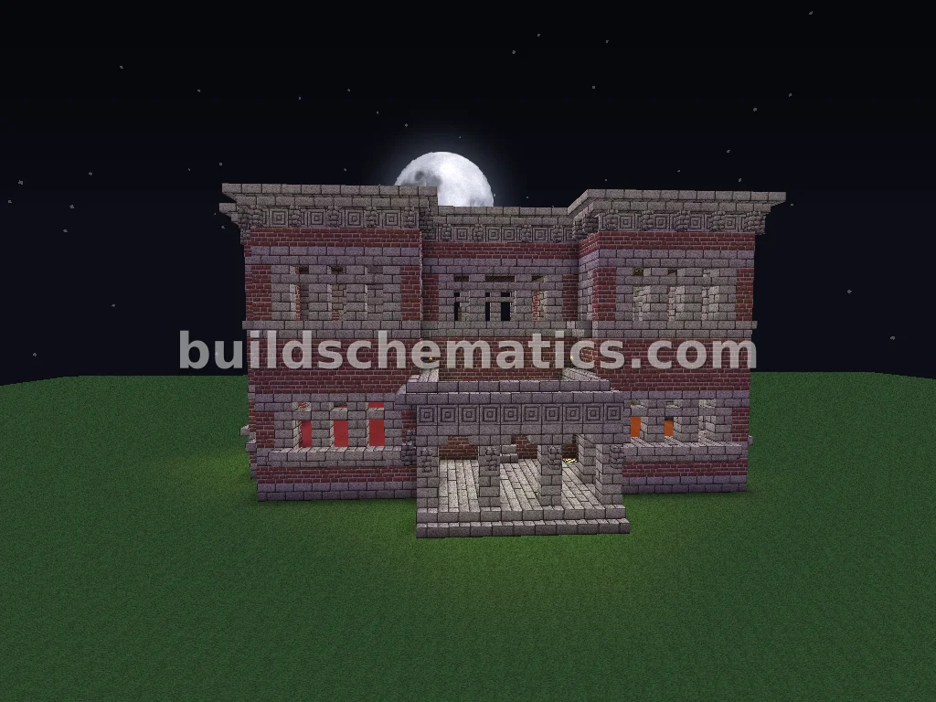 Rustic Brick House