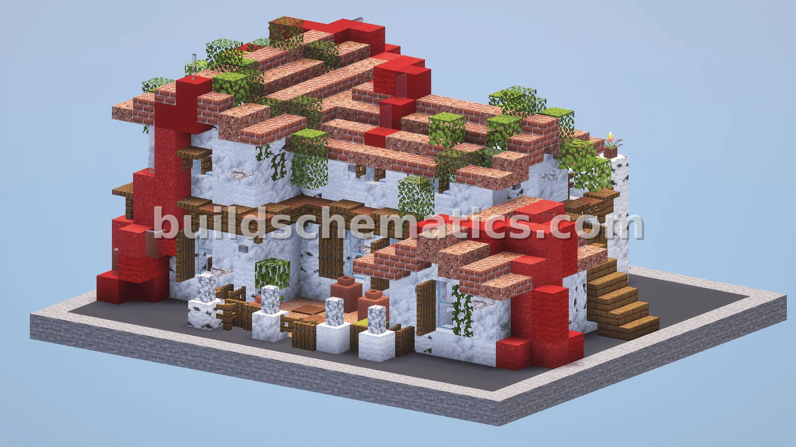 Greek Houses 1-5 Fantasy Style