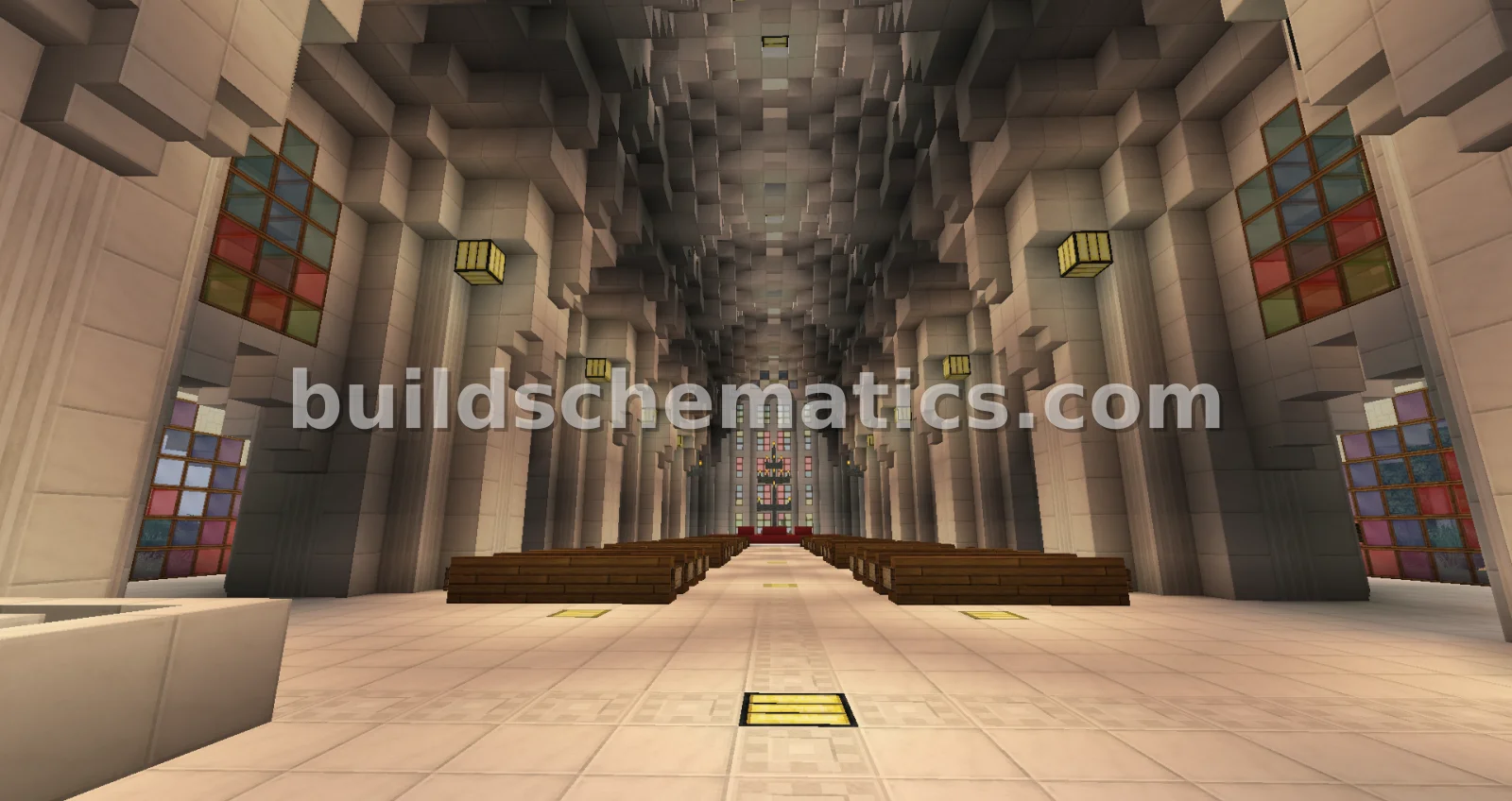 Christmas Church Structure — view 3
