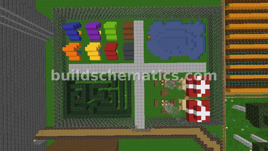 Local Park With Maze
