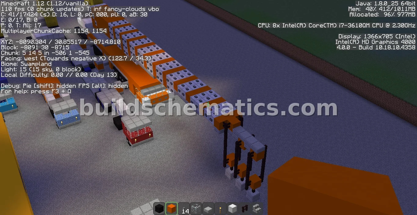 Heavy Crane Truck — view 3