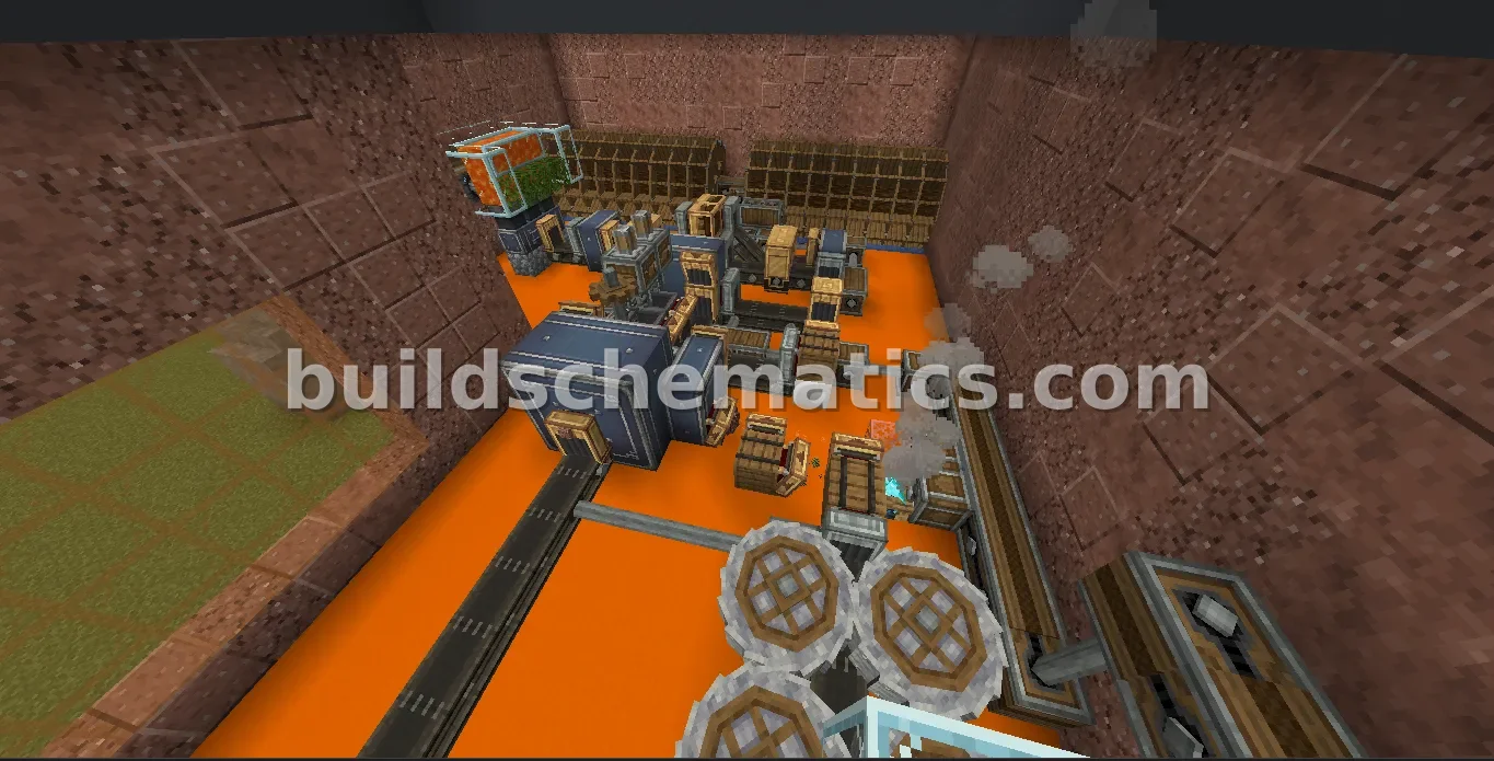Gray Concrete and Granite Farm Structure — view 4