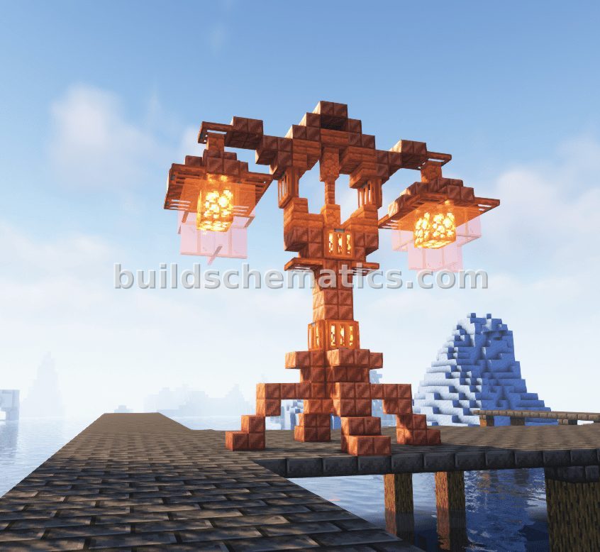 Steampunk Lantern Decoration — view 2