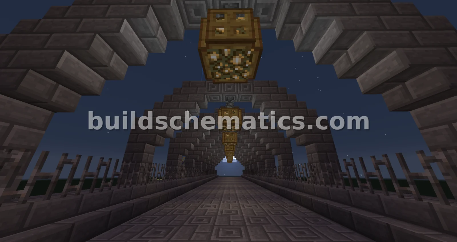 Small Medieval Bridge Template — view 3