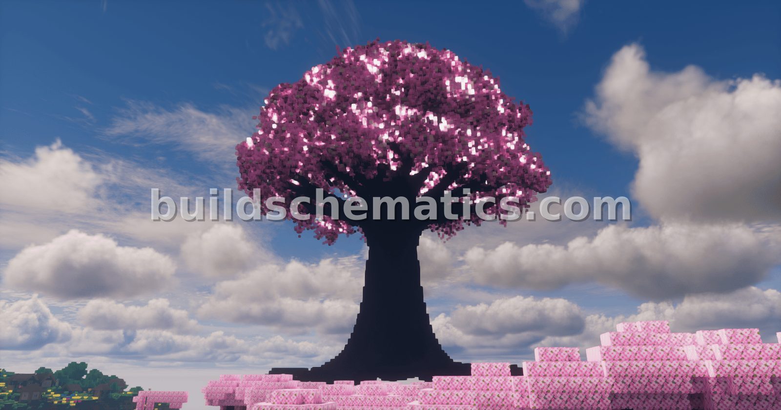 Massive Custom Cherry Blossom Tree Build