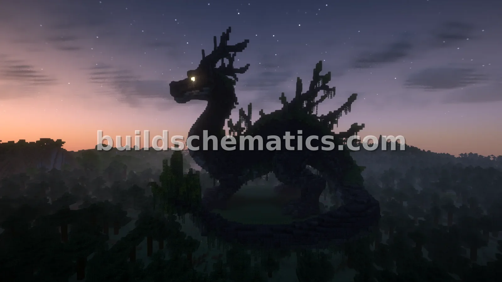 Ancient Dragon Statue Build — view 5