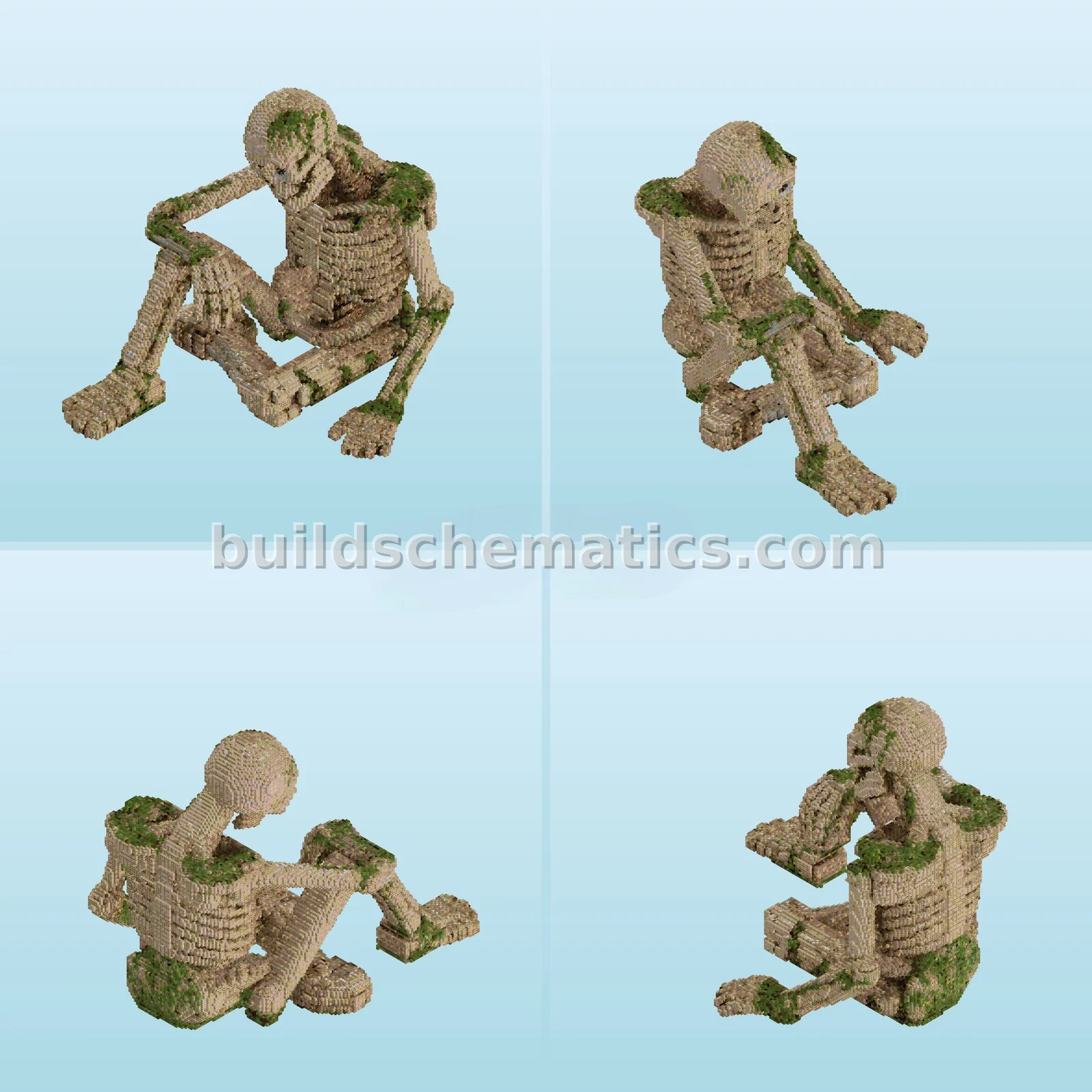 Human Skeleton Statue
