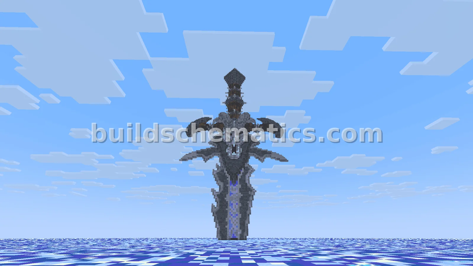 Frostmourne Portal Sculpture — view 3