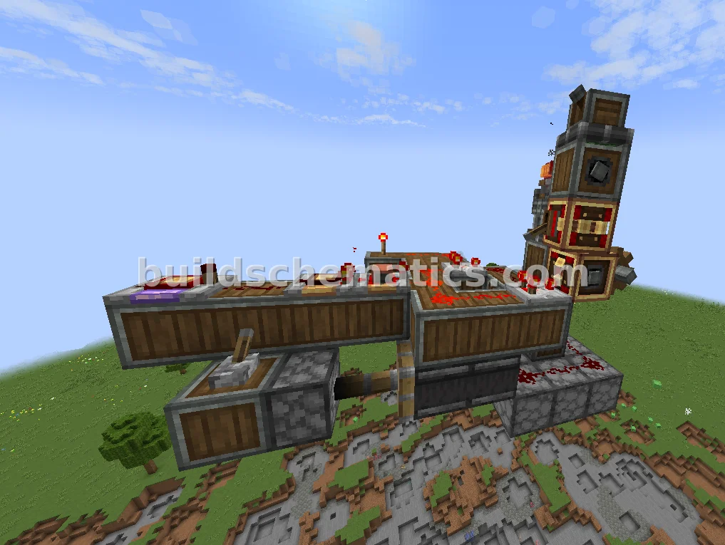 Orbital Strike Cannon Airship — view 2