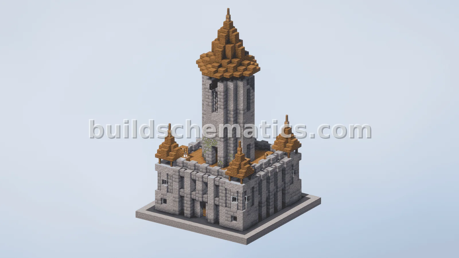 Medieval Small Fortress Minecraft Build