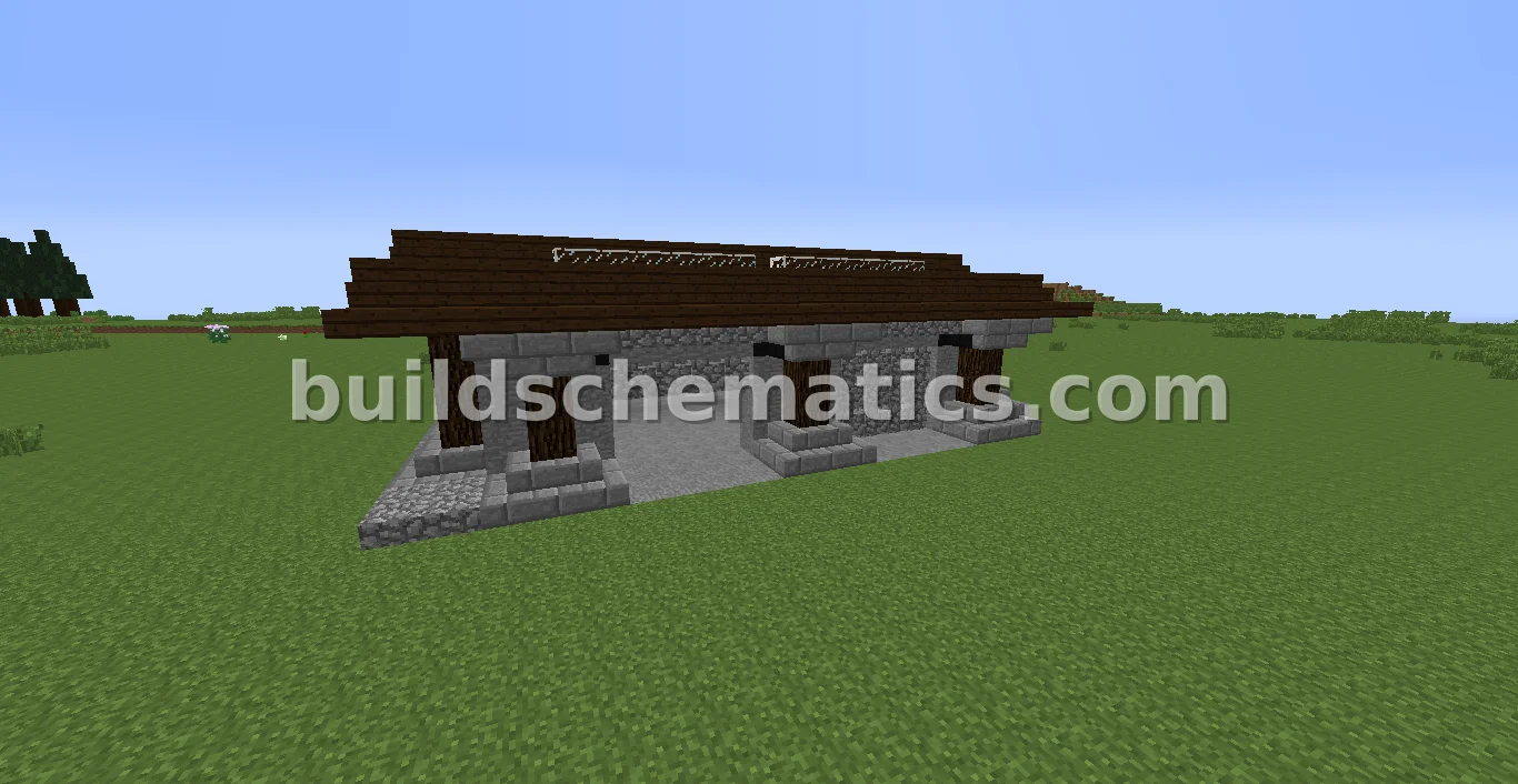 Medieval Warehouse Storage Building