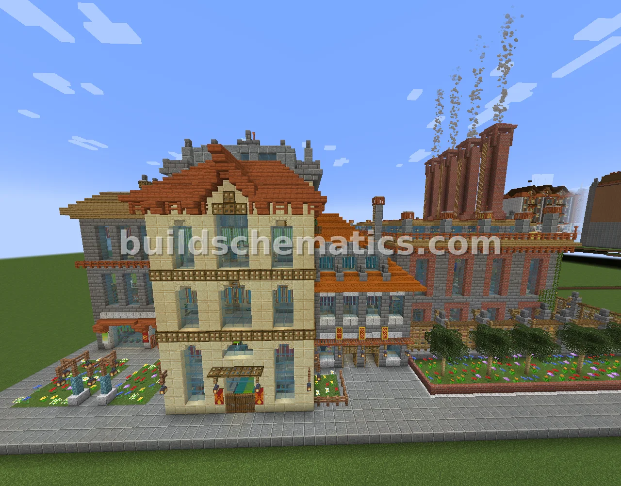 Functional Dye Factory and Flower Farm — view 3