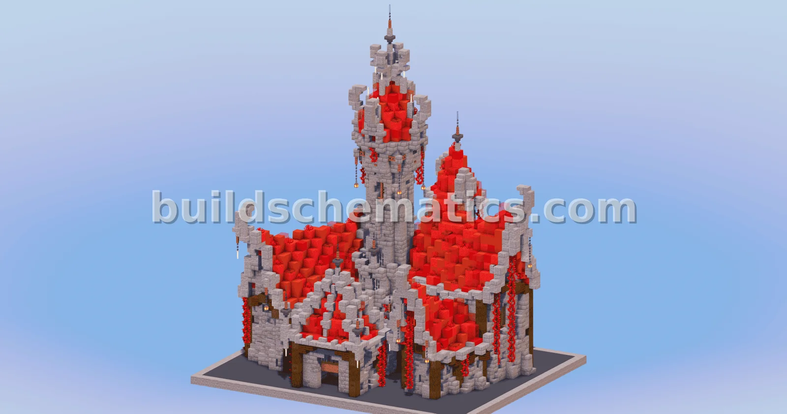 Evil Medieval Fantasy Castle