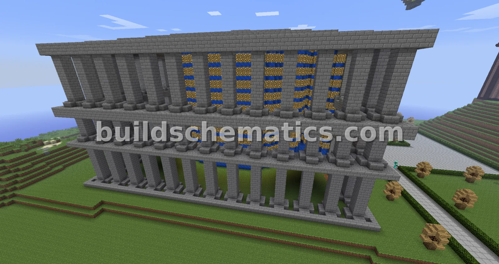 Medieval Arena for Two Combatants — view 2