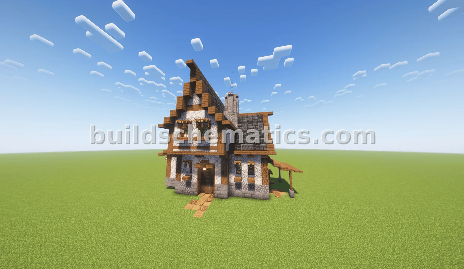 Medieval Starter House with Full Interior