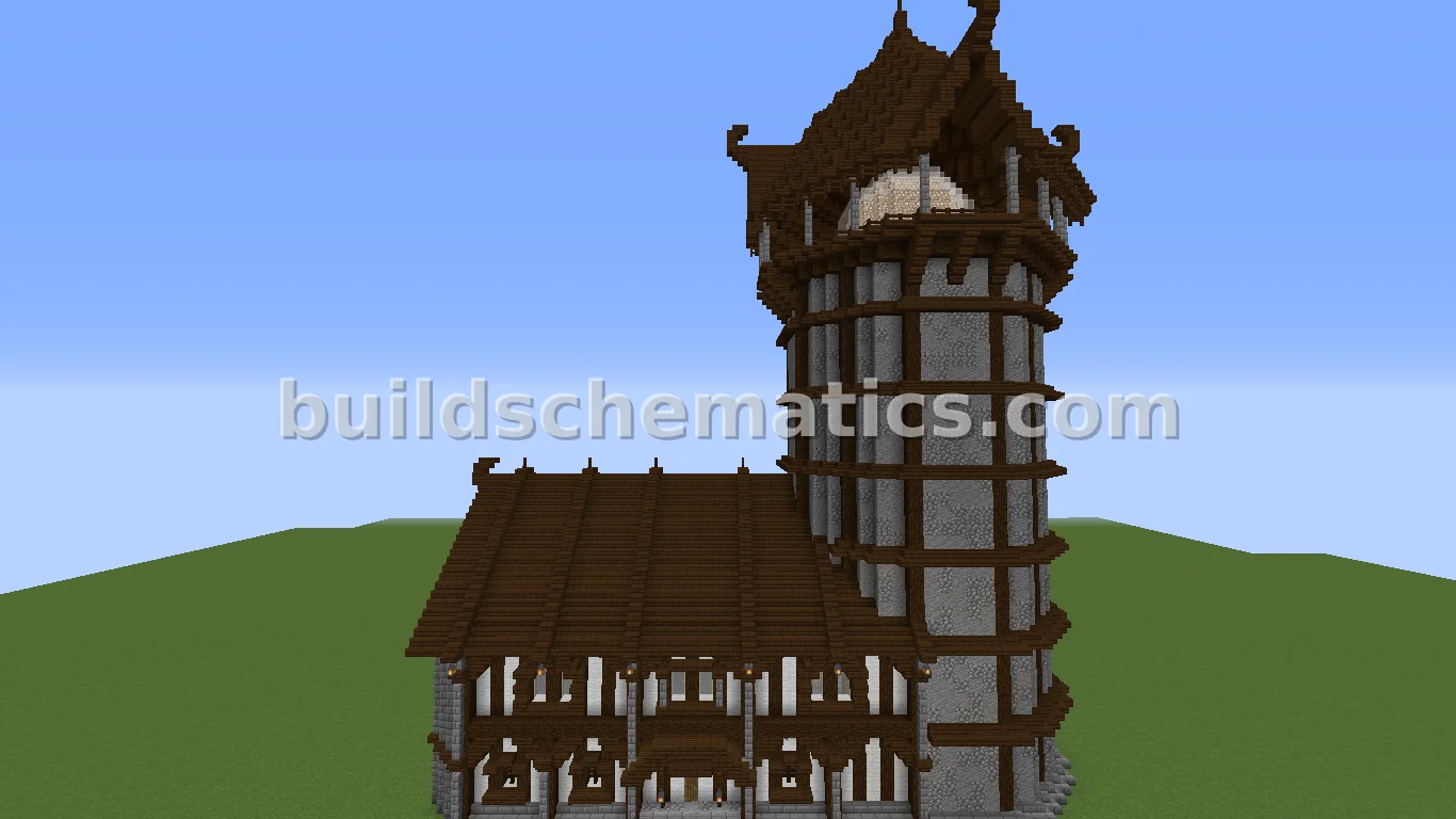 Medieval Lighthouse Structure