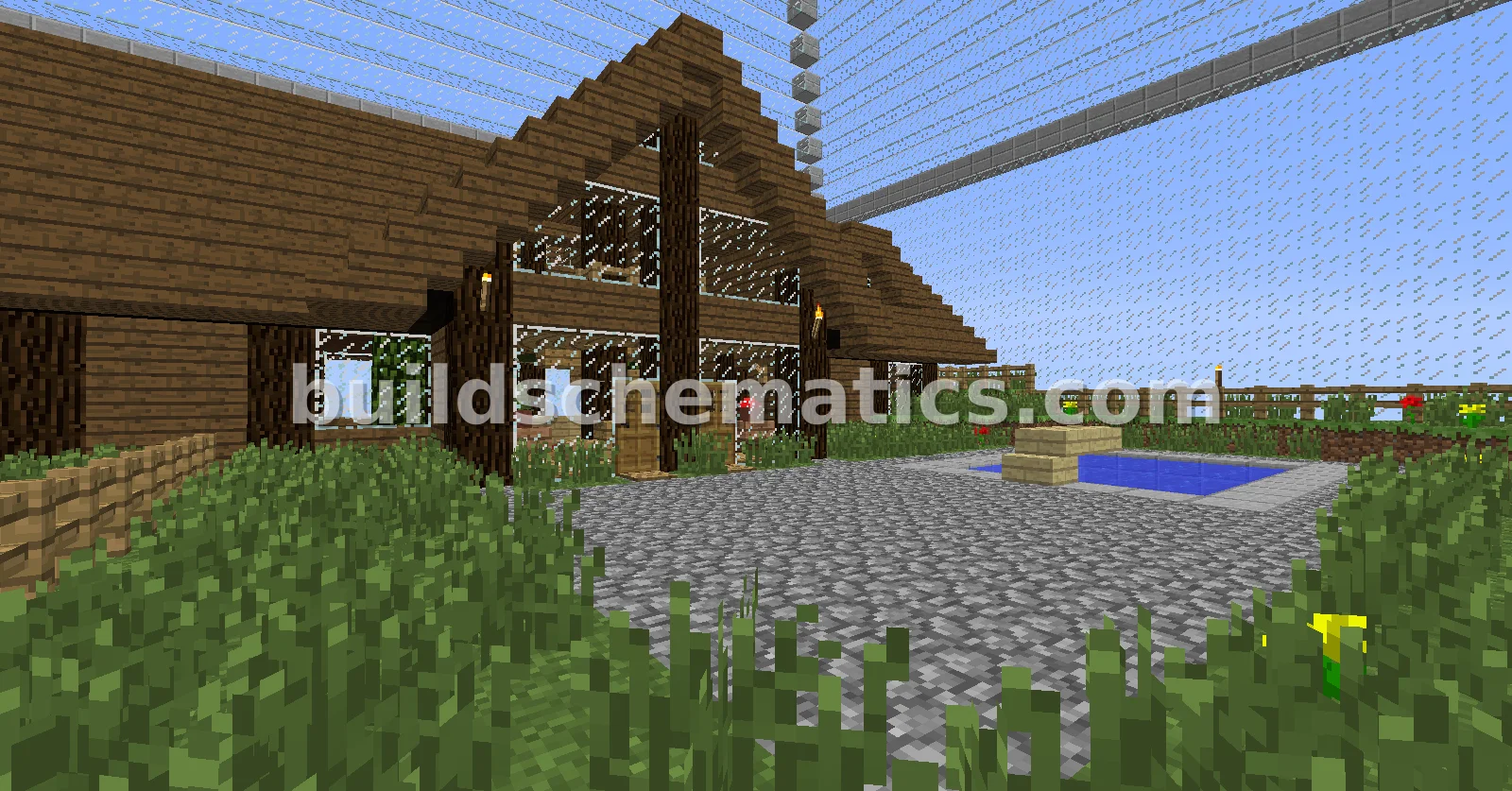 Diamond Hideout House with Farm and Pool — view 4
