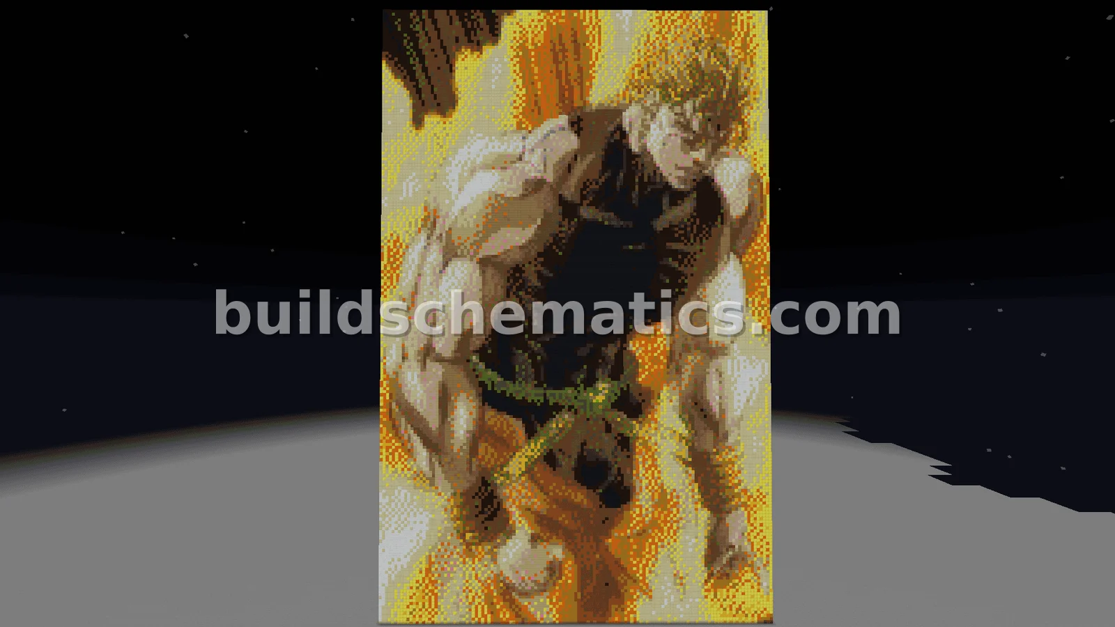 Dio Brando Pixel Art — view 2