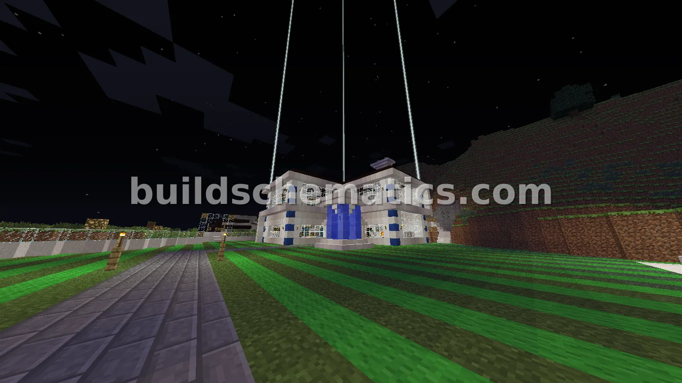 Modern House and Shop