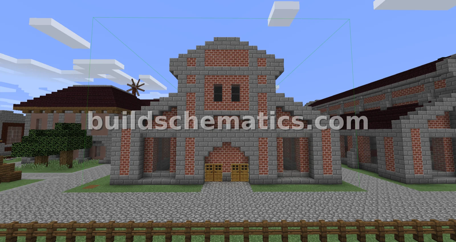 Old Factory Hall Building — view 2
