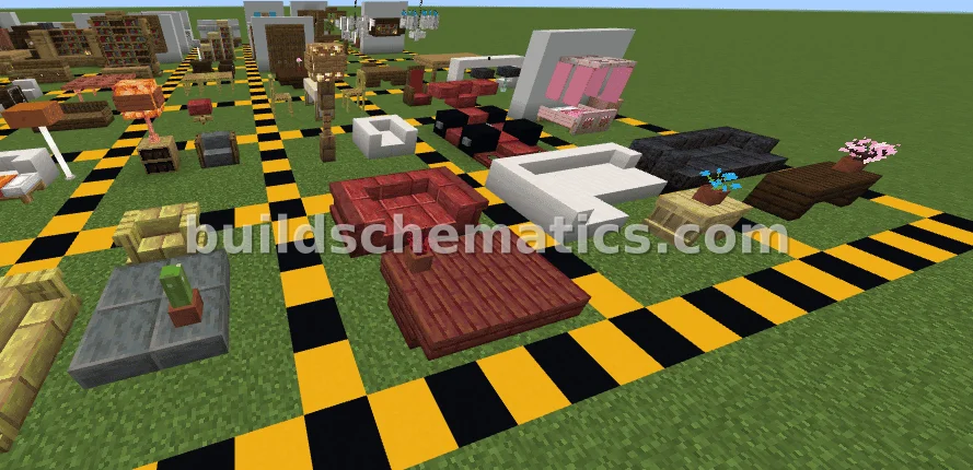 64 Unique Furniture Designs for Minecraft Homes — view 5