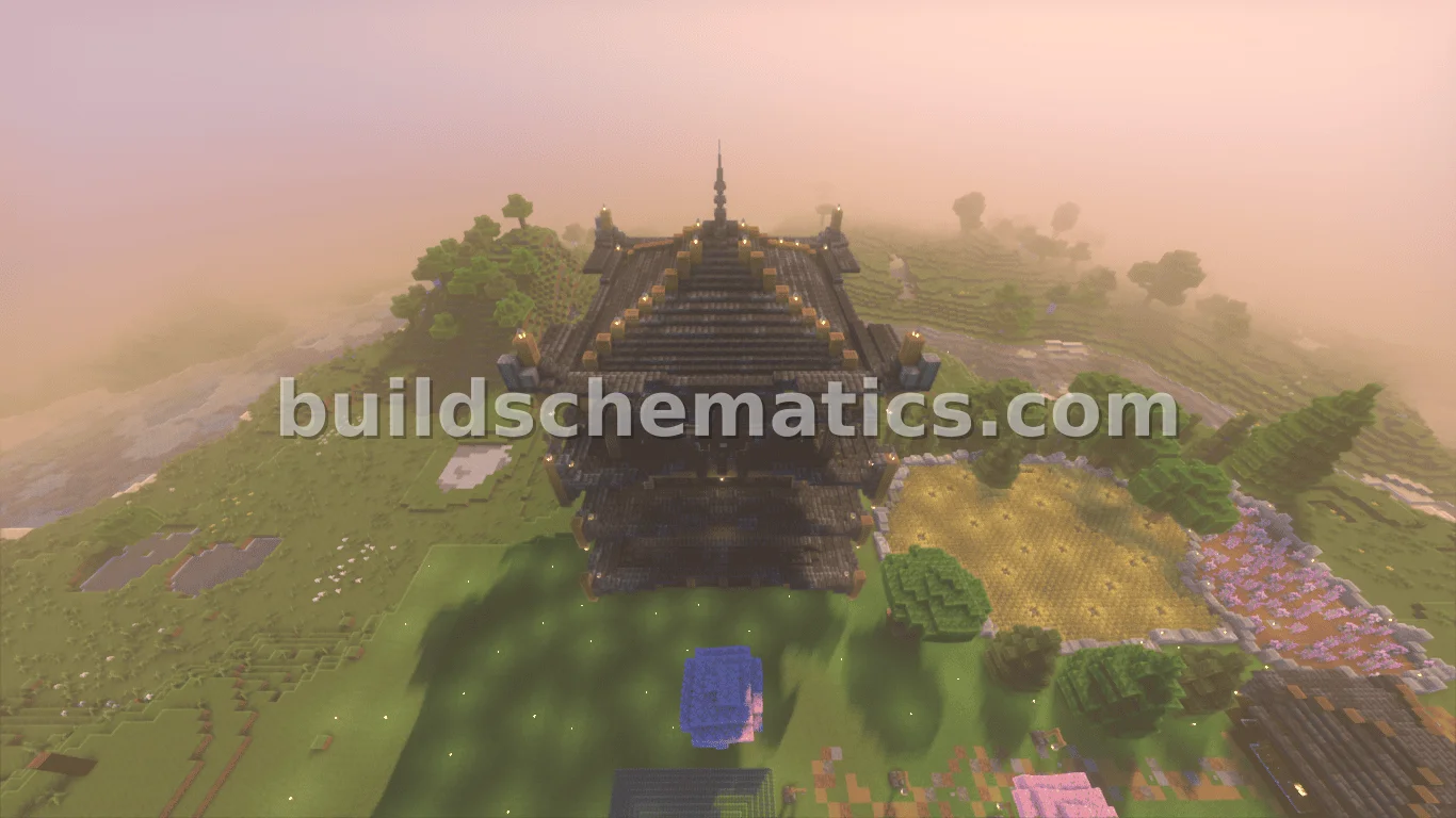 Japanese Temple Iron Farm — view 3