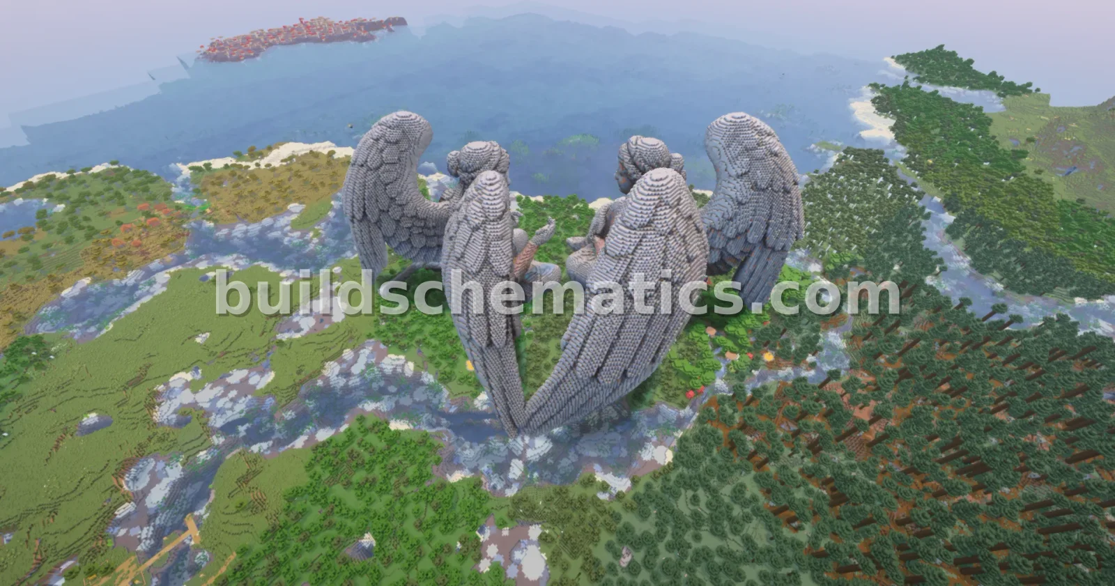 Two Angel Statue — view 4