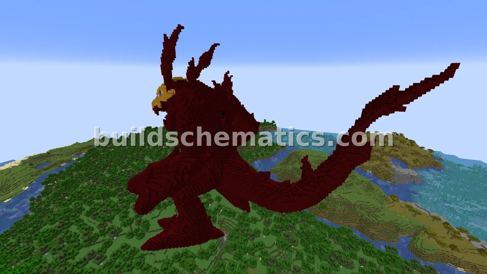 DarkLizardmon Statue — view 5