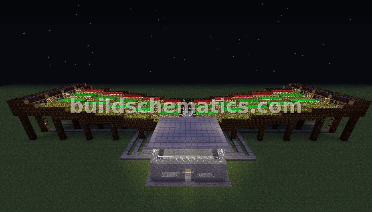 Automated Redstone Farm Structure