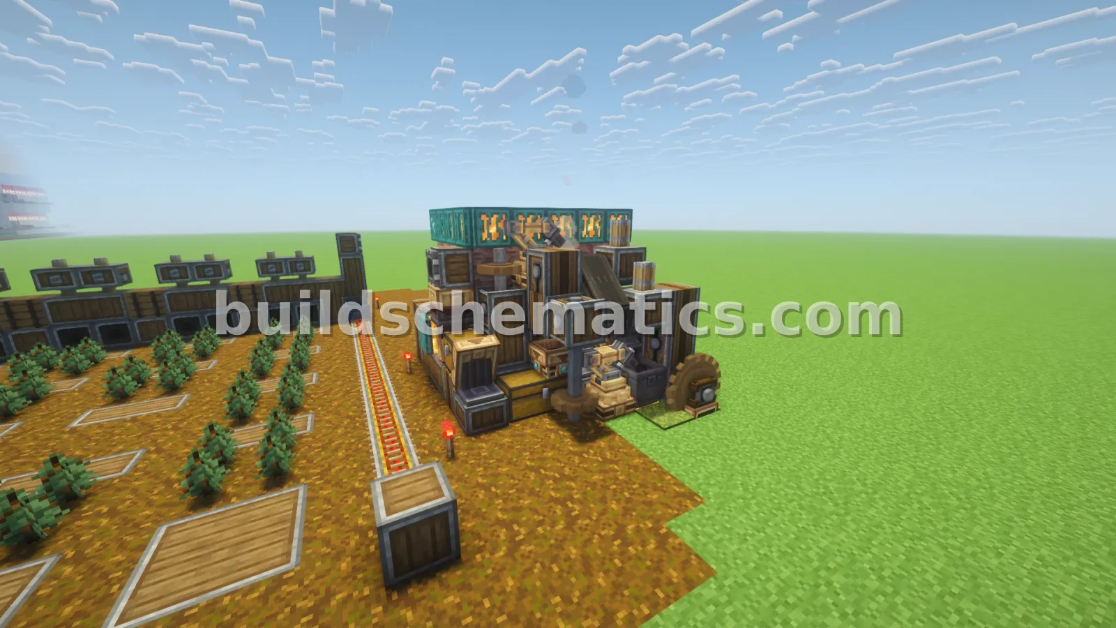 Lava Dripstone Diamond Farm — view 2