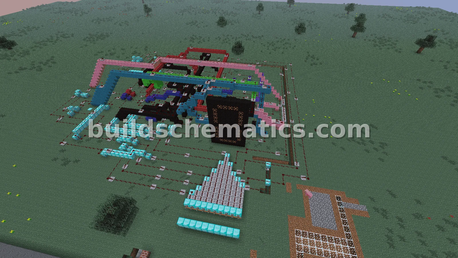 Redstone Number Display - 0-9