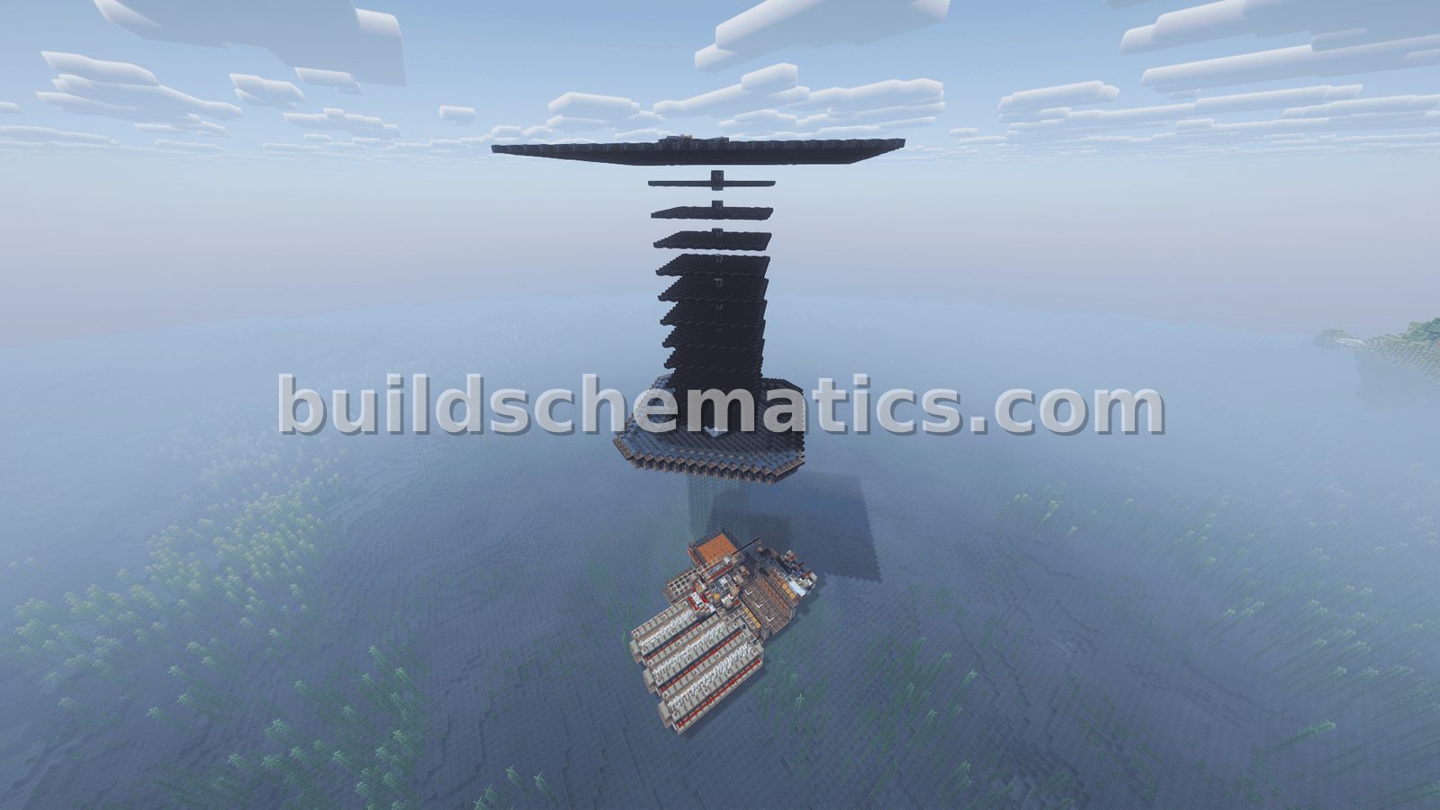 Automated Mob Grinder with Sugar Cane Farm and Rocket Crafter