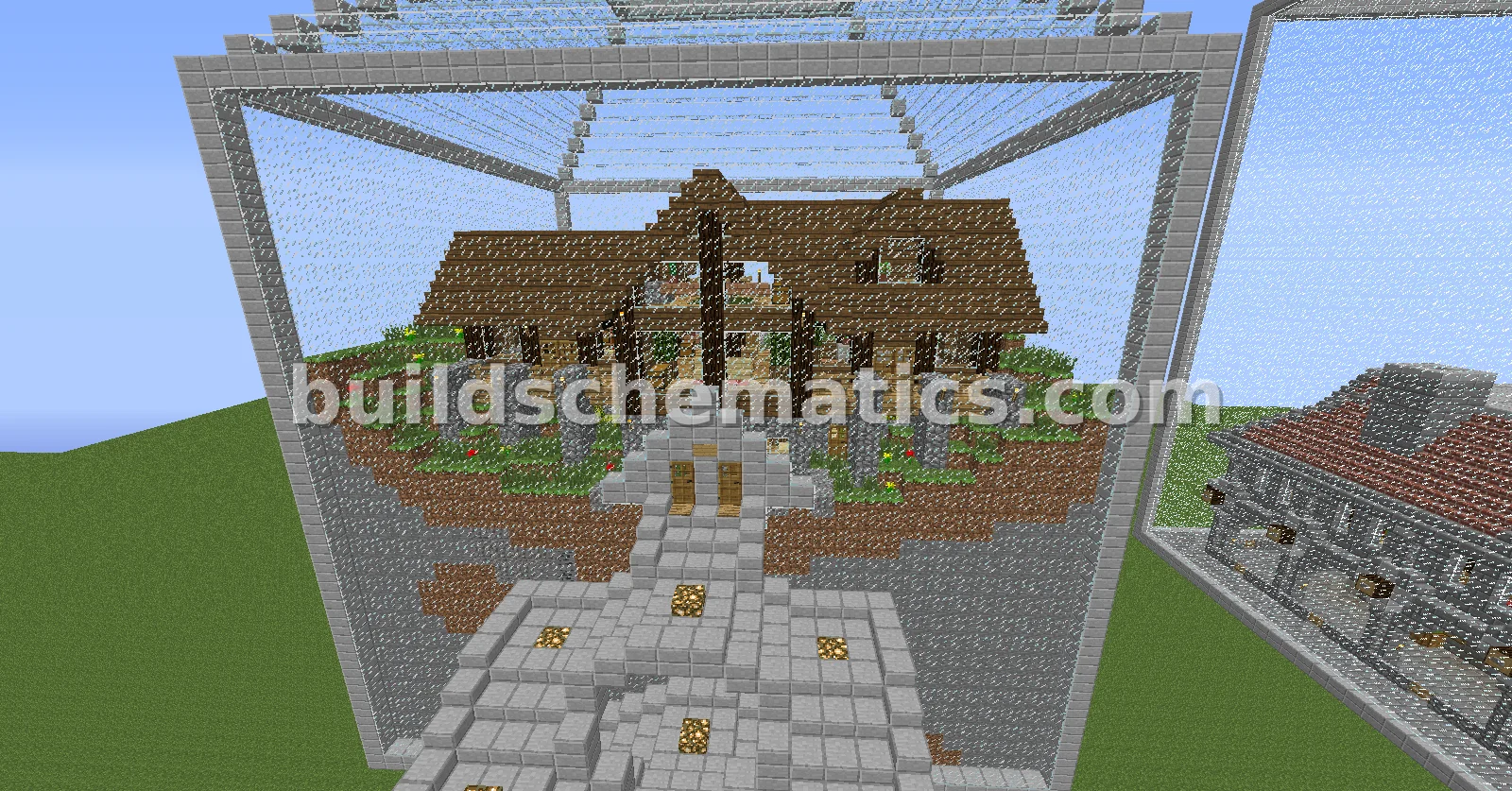 Diamond Hideout House with Farm and Pool