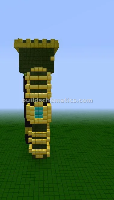 Pixel Art Statue for BossModz8 — view 2