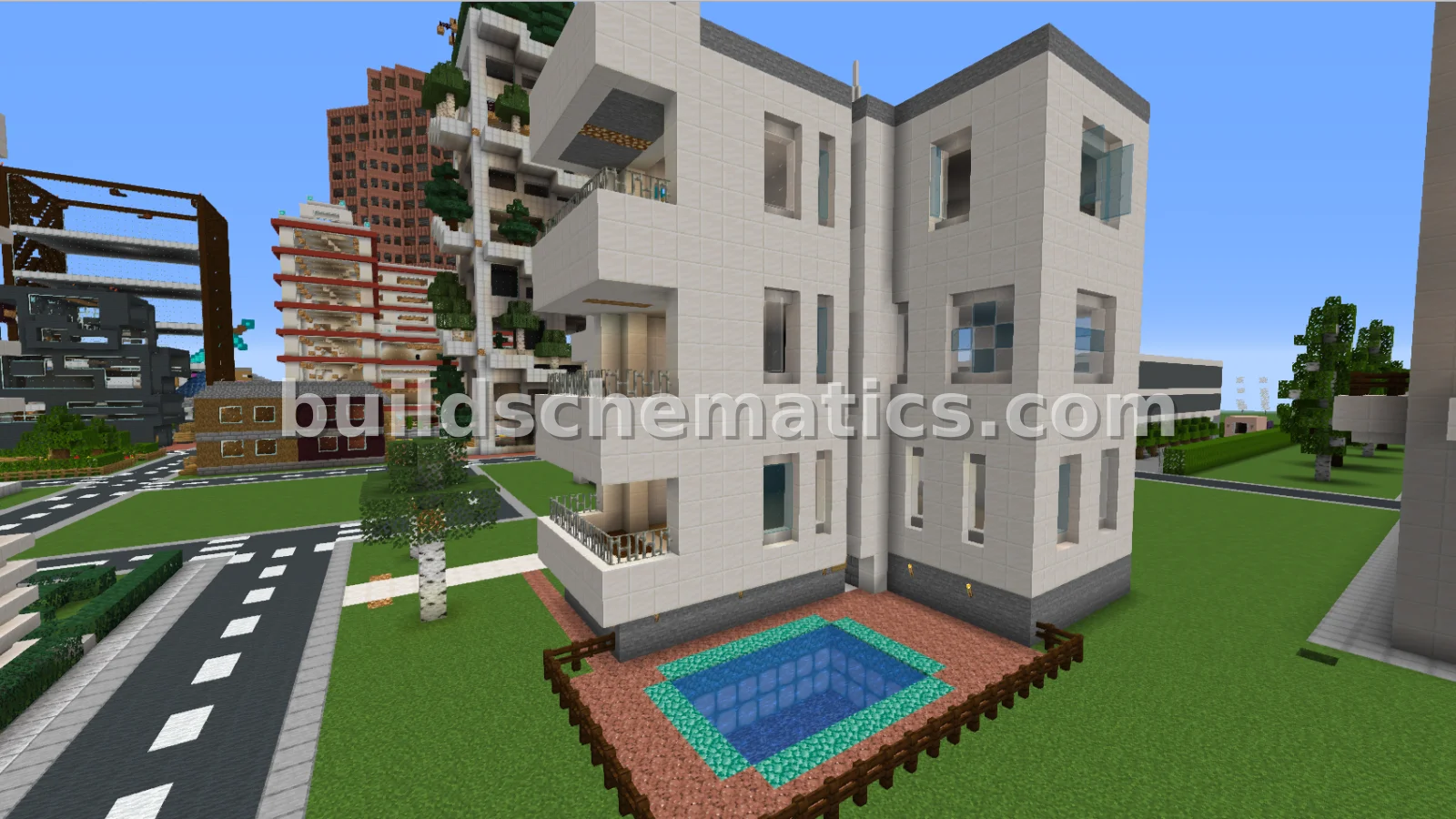 City Hotel With Penthouses — view 2