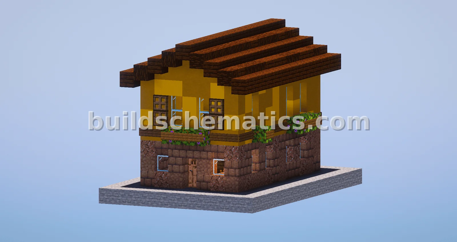 Simple Yellow House