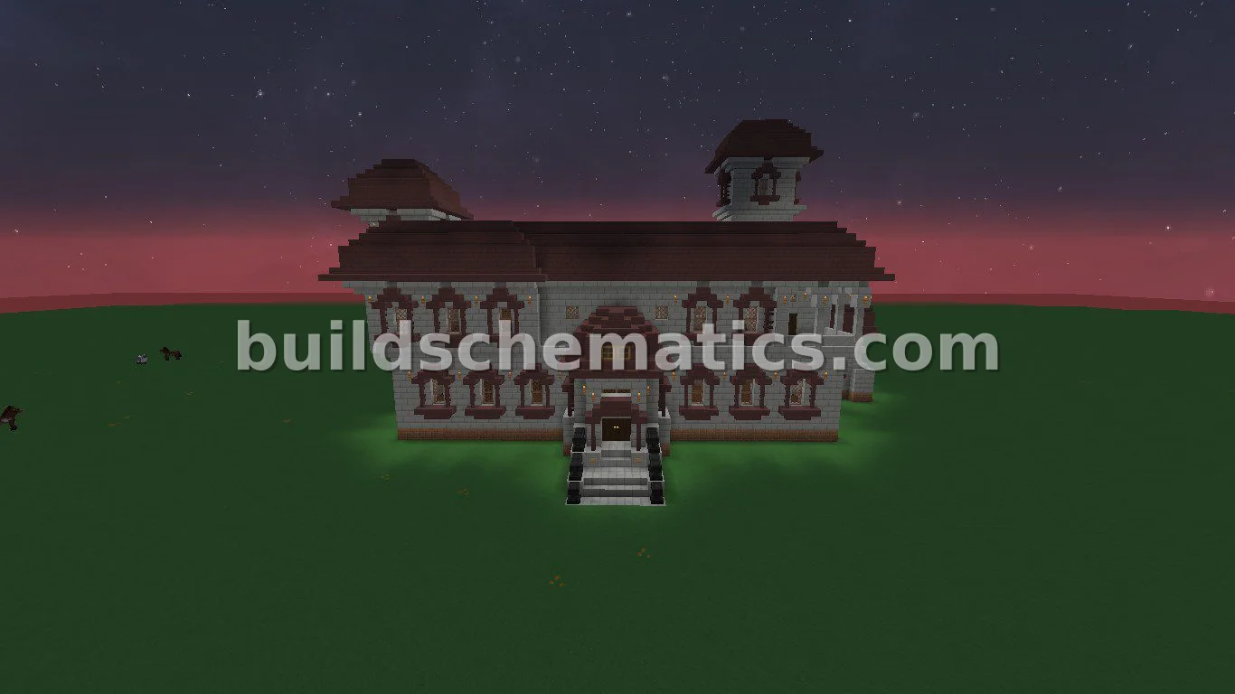 Dark Stony Manor House