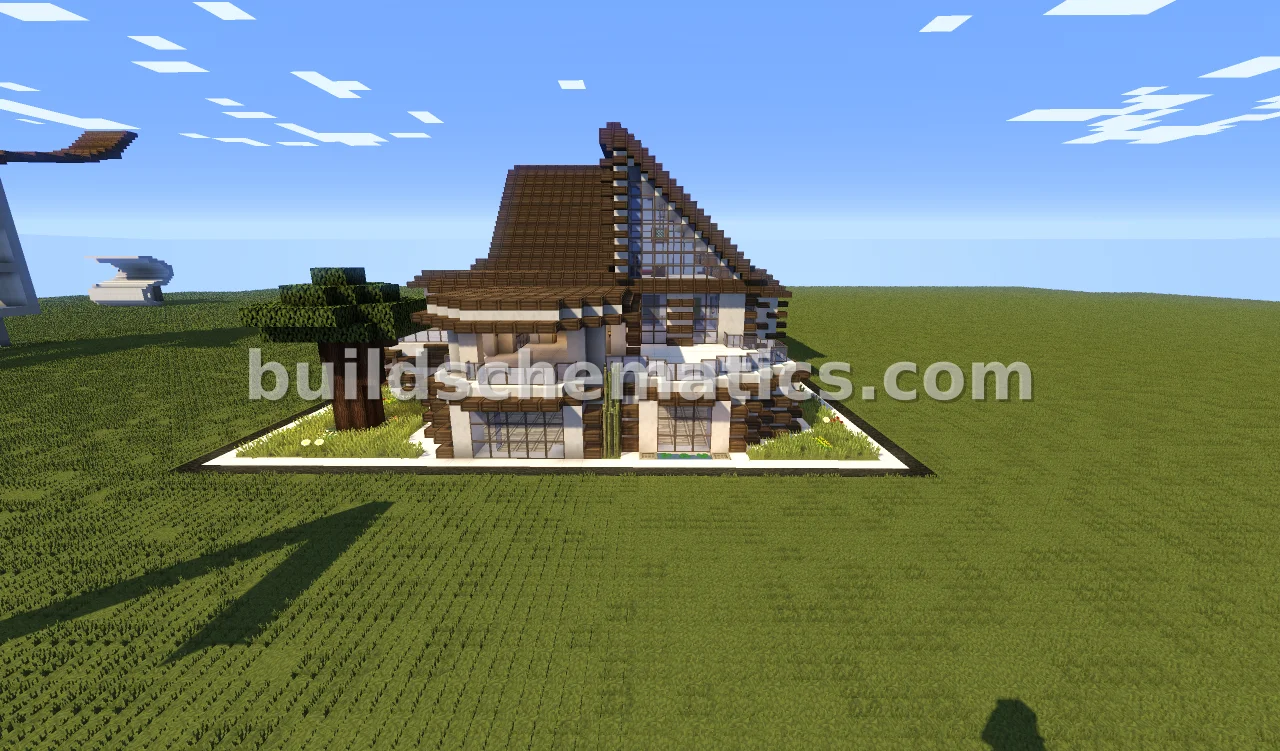 Modern Dark Oak Residence — view 3