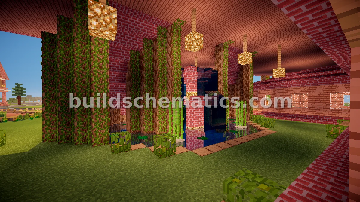 Jungle Wood House with Furniture — view 4