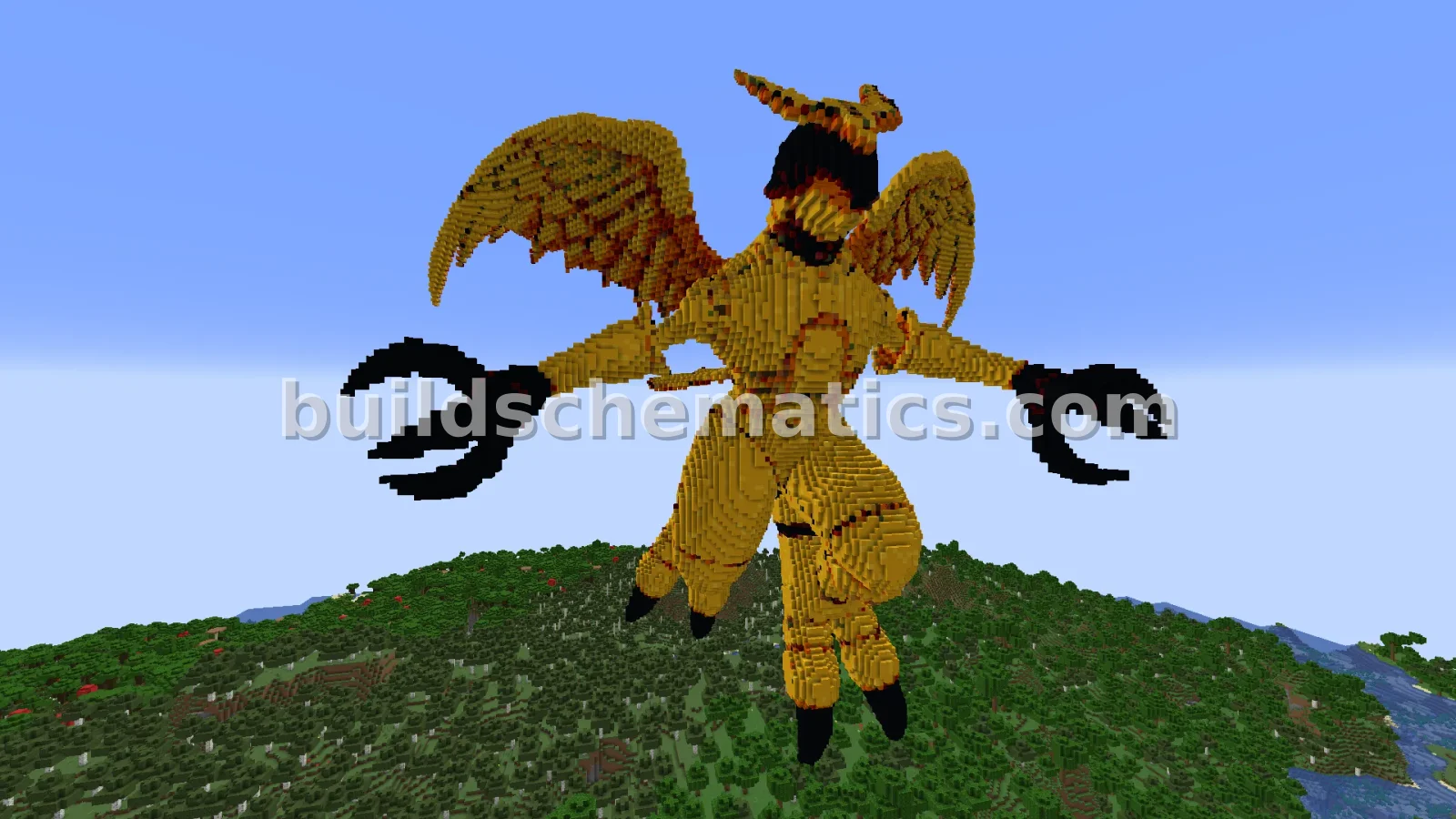 MazaVili's Eaglemon Statue Build — view 3