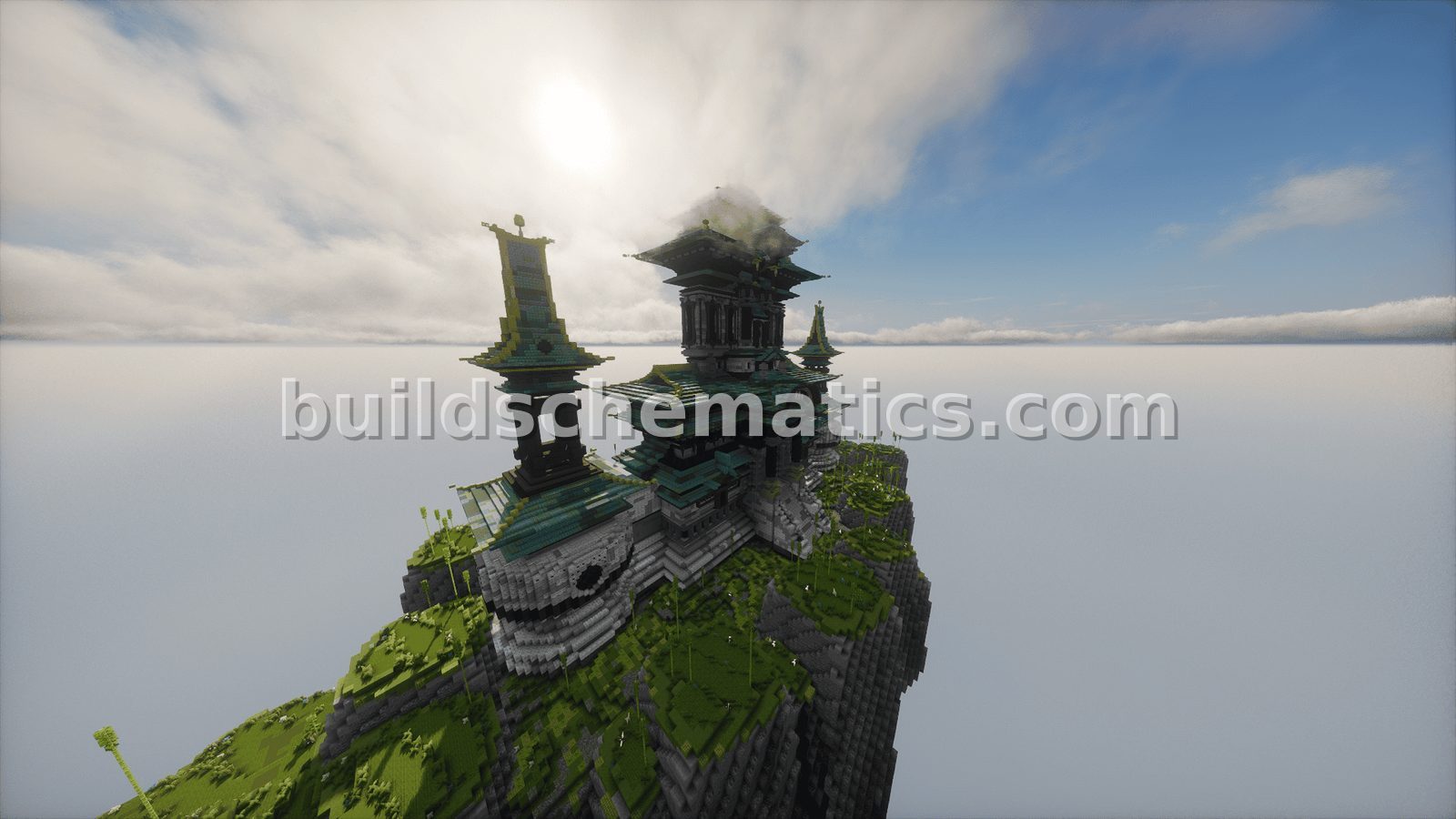 Floating Oriental Sanctuary Build — view 2