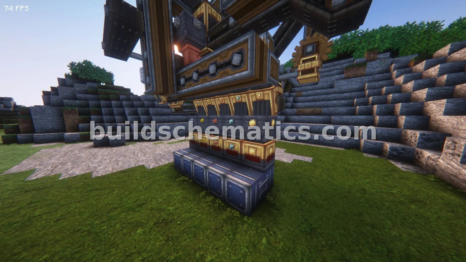 Automated Tuff and Metal Resource Farm
