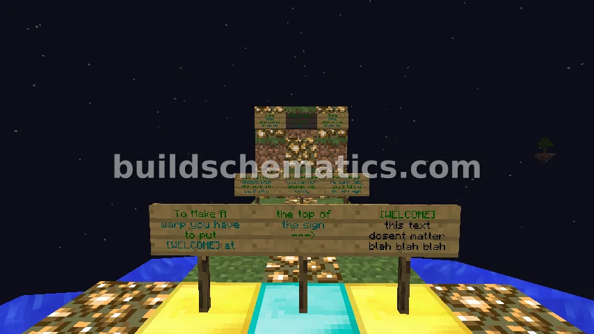 Floating Skyblock Spawn — view 3