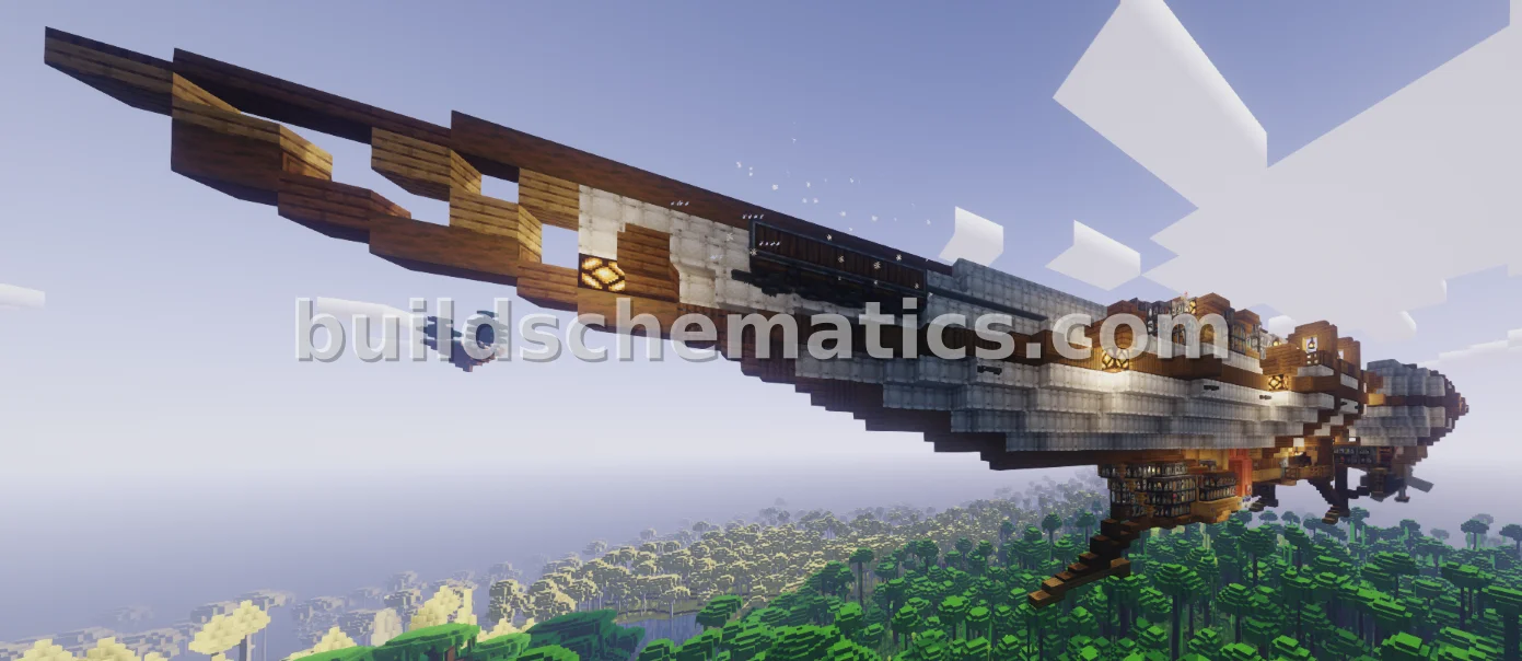 The Titulator Airship with Dock