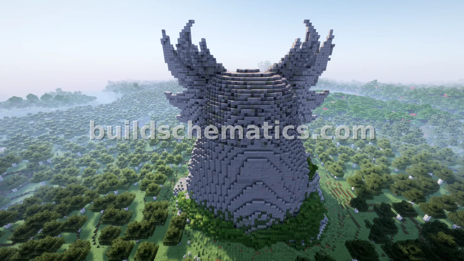 Owl Nether Portal Statue Decoration — view 3
