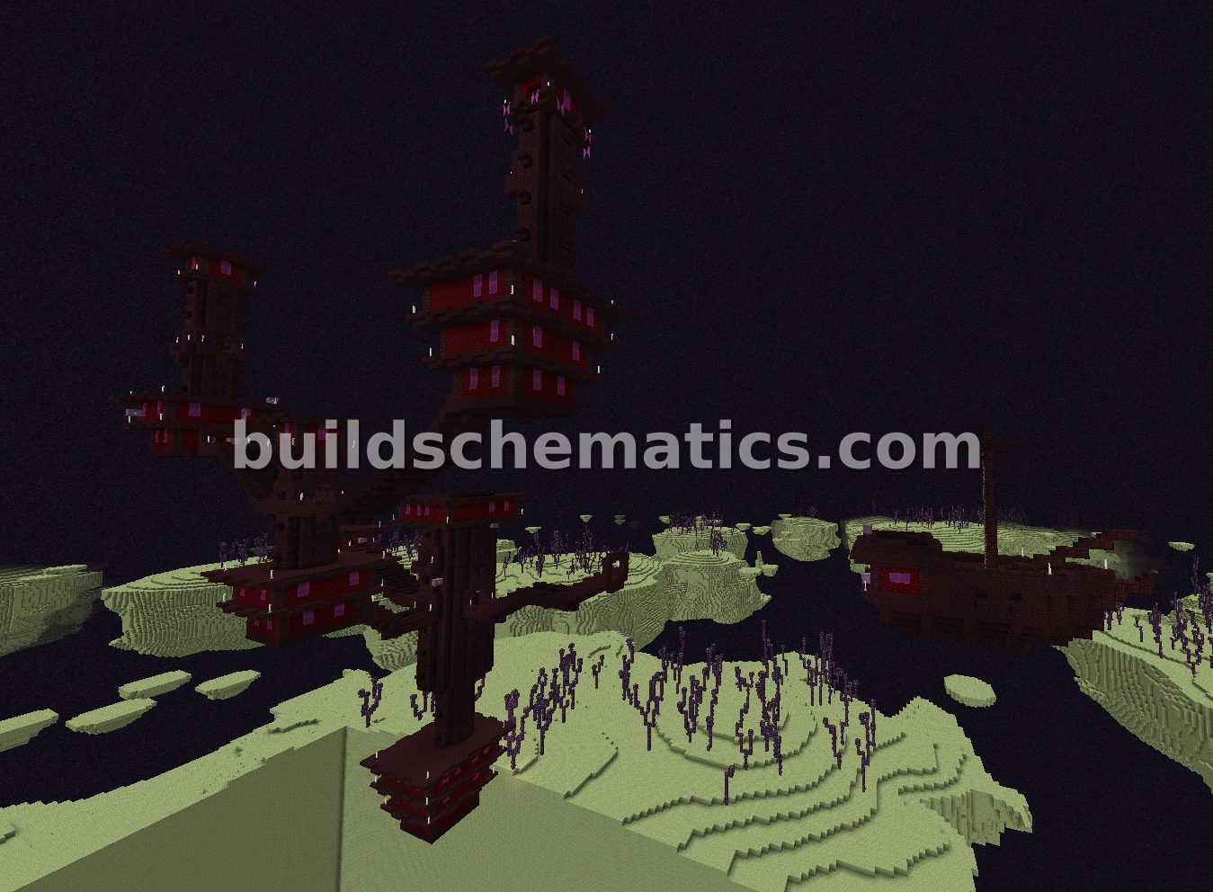Nether Themed End City Structure